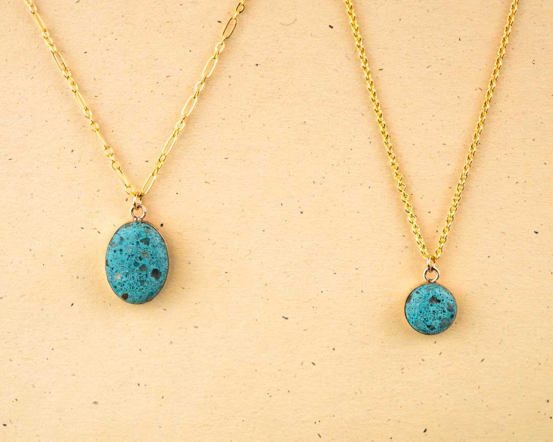 Quartz Countertop → Retirement Gift Necklaces
