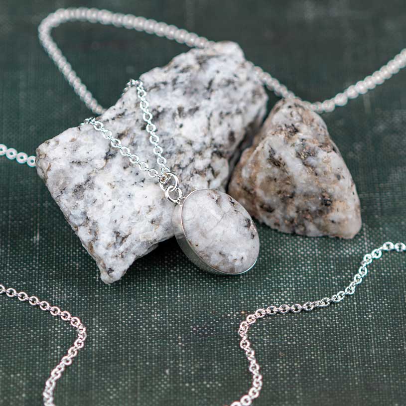 Speckled Granite → Pendant Necklace
