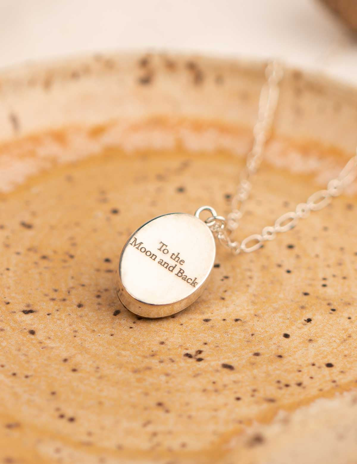 Petite Lodestar Necklace with Your Stone | Silver