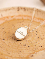 Petite Lodestar Necklace with Your Stone | Silver