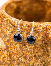 Petite Astral Earrings with Your Stone | Silver