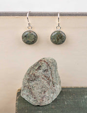 Classic Astral Earrings with Your Stone | Silver