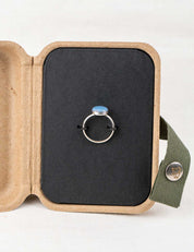 Dainty Meridian Ring with Your Stone | Silver