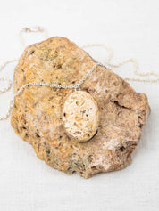 Classic Lodestar Necklace with Your Stone | Silver