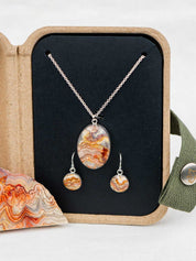 Classic Lodestar Necklace with Your Stone | Silver