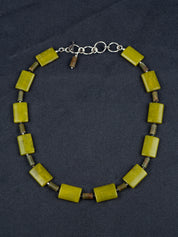 Apple Chrysoprase with Toggle Clasp