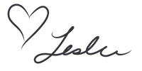 Leslie's signature with a heart