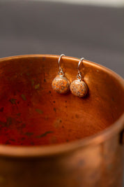 Classic Astral Earrings with Your Stone | Silver