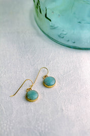 Classic Astral Earrings with Your Stone | Gold