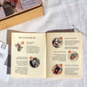Instructions booklet showing how to use the Stone Jewelry Collection Kit