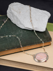 Willow Creek Jasper with Garnet Accent Necklace